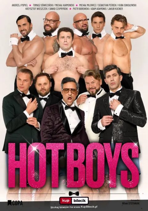 Pierwsza na świecie rozbierana komedia teatralna o boysbandzie!