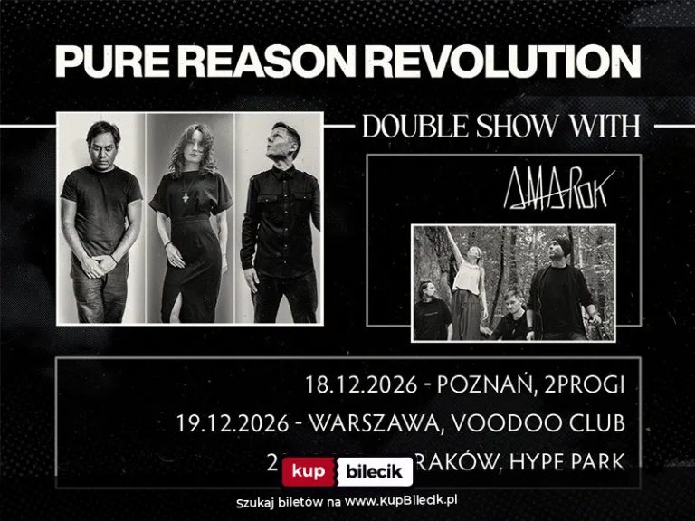 Pure Reason Revolution double show with Amarok