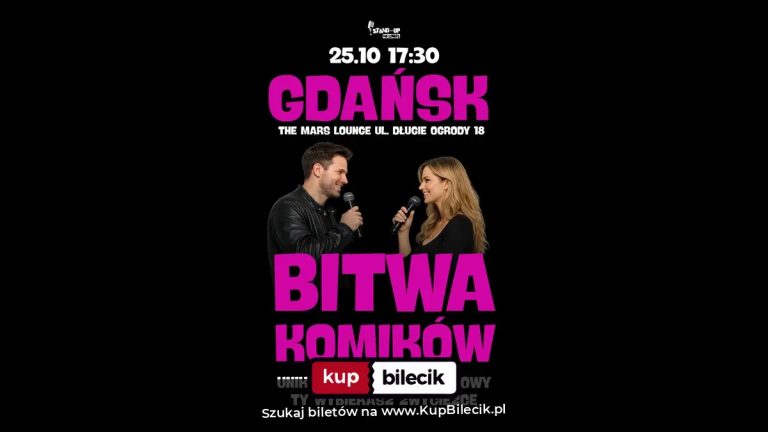 Bitwa Komików! Ty wybierasz najśmieszniejszego komika!