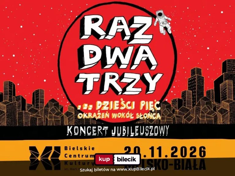 Koncert jubileuszowy zespołu Raz, Dwa, Trzy