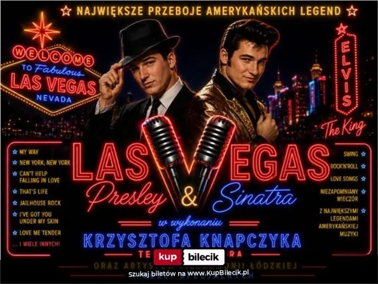 Amerykańskie legendy: Sinatra, Presley, Dean Martin, Tom Jones, Louis Armstrong, Bobby Darin