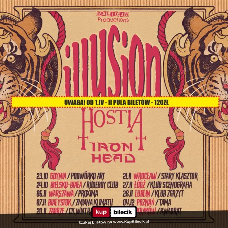 Illusion, Hostia, Iron Head