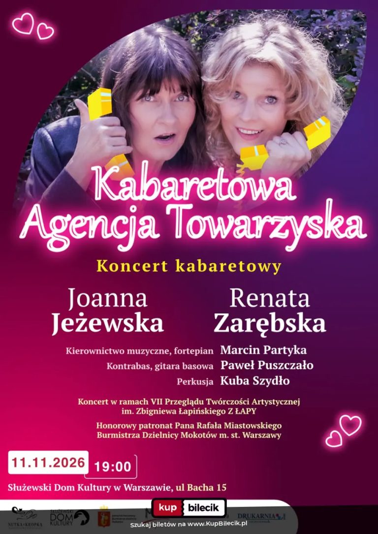 Koncert kabaretowy pod kierunkiem Marcina Partyki