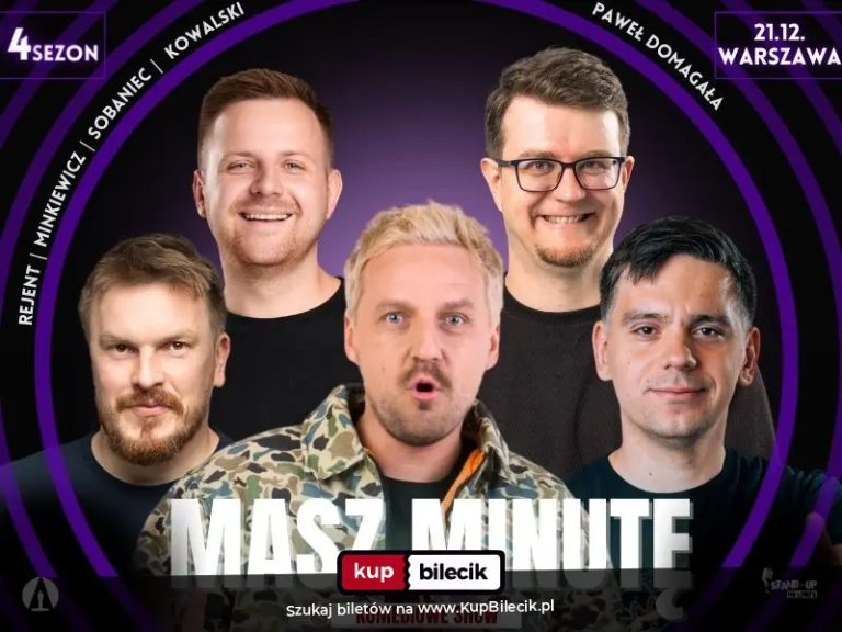 Masz Minutę - gość specjalny: Paweł Domagała