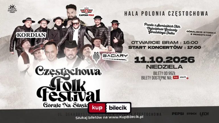 Folk Festival Częstochowa Baciary/ Capitan Folk/ Kordian