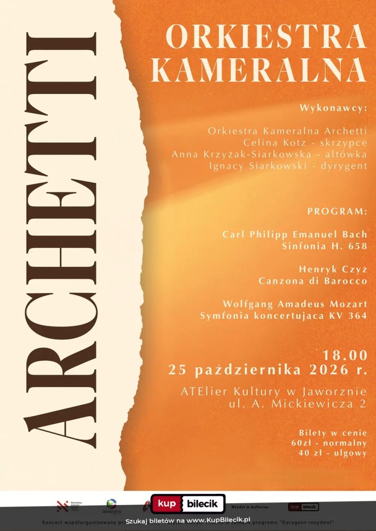 Koncert Orkiestry Kameralnej Archetti