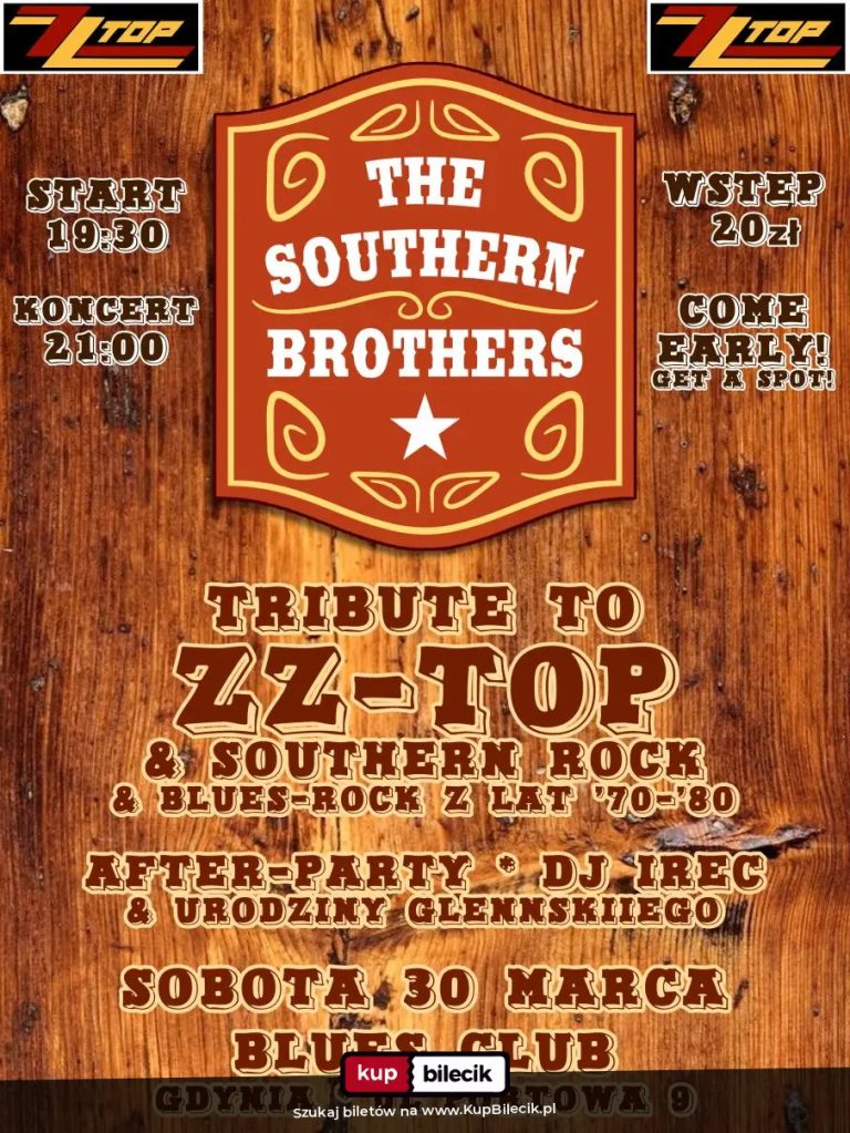 Tribute to ZZ Top & Southern Rock - Southern Brothers