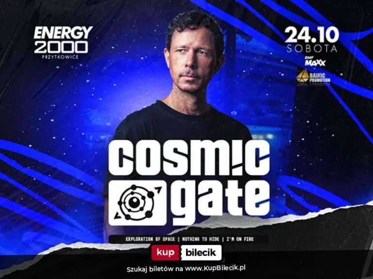 Cosmic Gate 24.10 - Energy 2000 Przytkowice [18+]