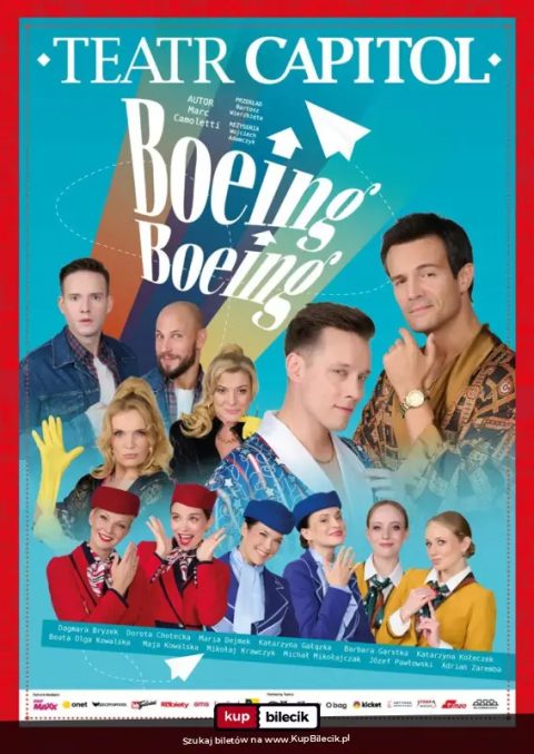 "Boeing Boeing" - komediowa uczta w gwiazdorskiej obsadzie! RETRO IMPREZA