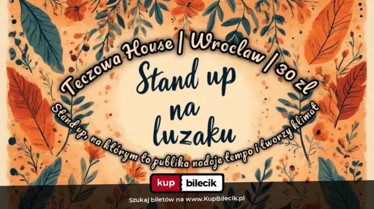 Stand up, na którym tempo i klimat nadaje widownia