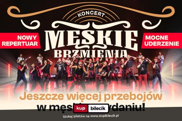 NOWA TRASA KONCERTOWA i jeszcze więcej wielkich przebojów w męskim wydaniu!