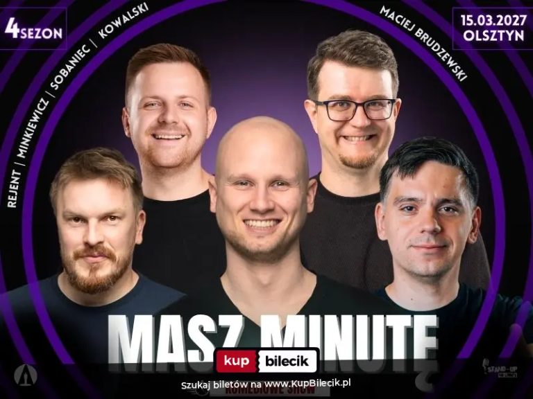 Masz Minutę - gość specjalny: Maciej Brudzewski