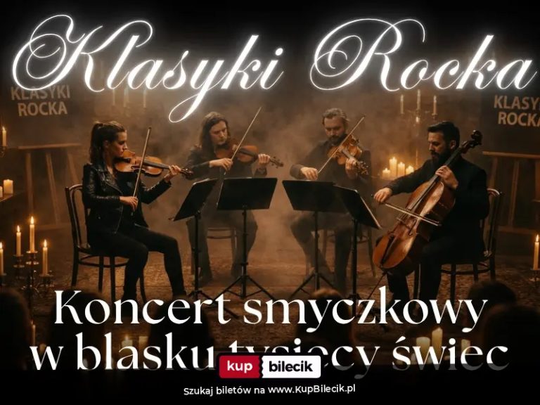 Koncert przy świecach - Klasyki Rocka