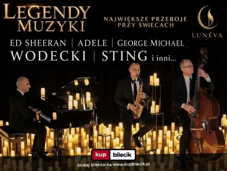 Sting, Wodecki, Adele, Ed Sheeran, Bruno Mars i inni.