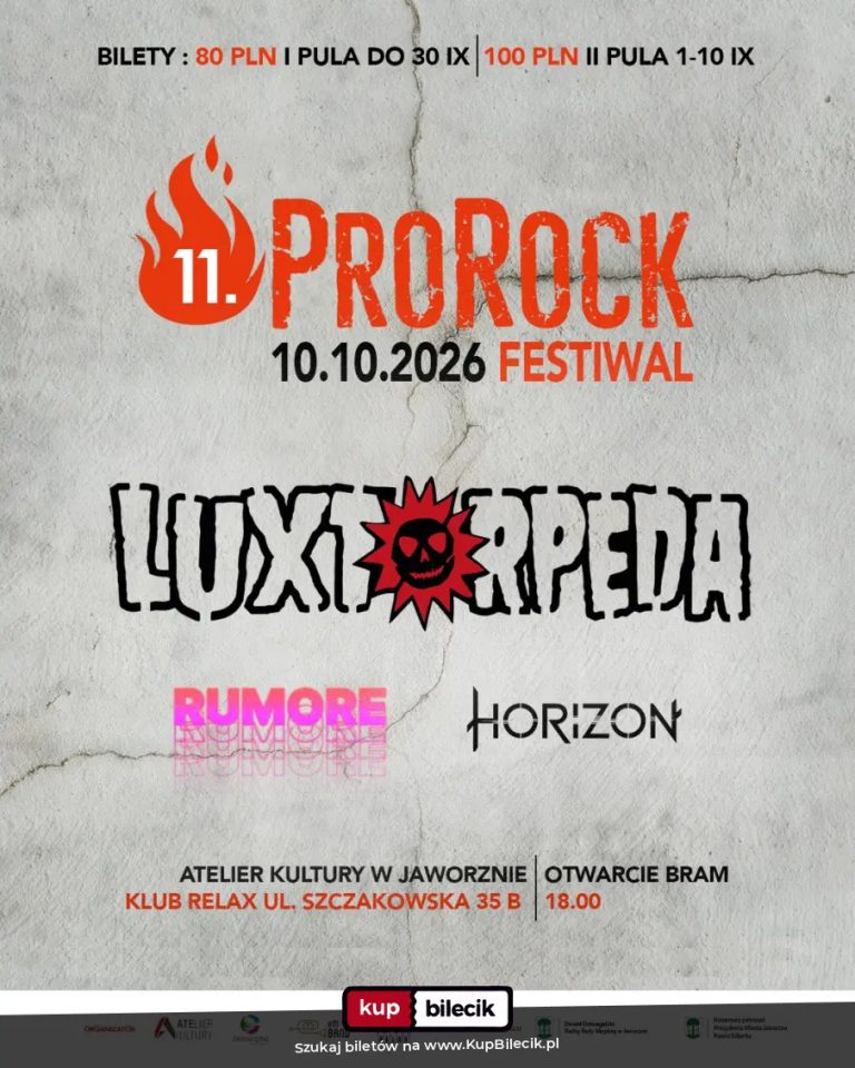 11. ProRock Festiwal w Jaworznie!