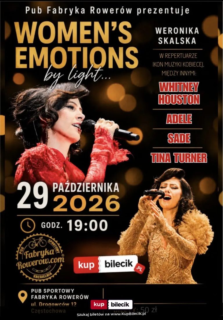 Women's Emotions by Light - koncert Weroniki Skalskiej
