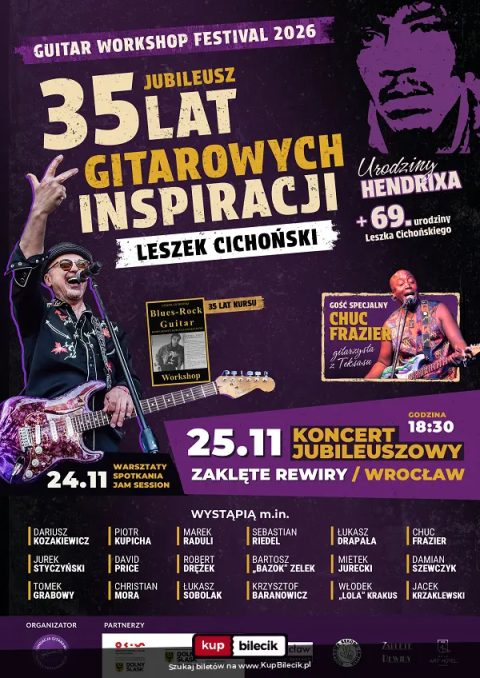 35 lat gitarowych inspiracji - Jubileusz Leszka Cichocińskiego