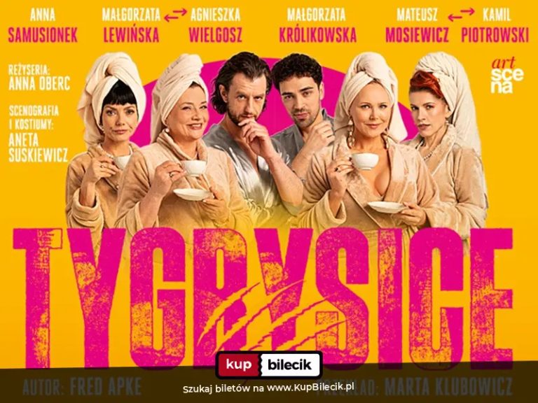 Dzień Kobiet z pazurem!  Premierowy spektakl komediowy "Tygrysice"