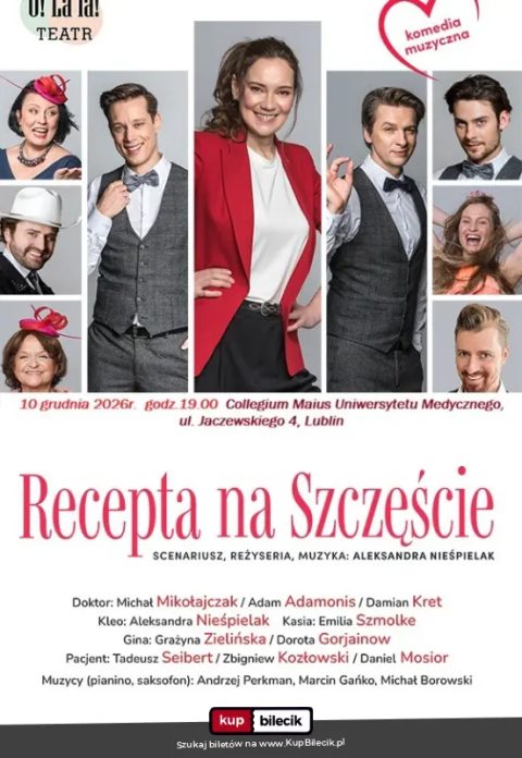 Romantyczny spektakl komediowy z muzyką na żywo!