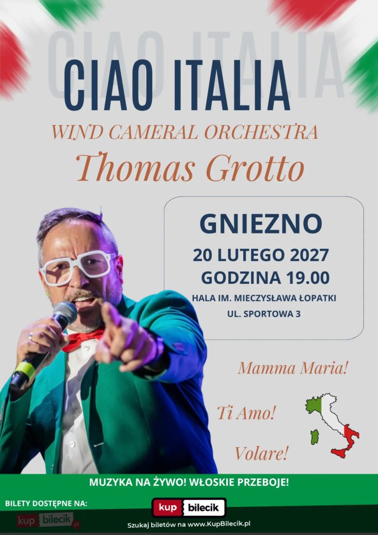 "Ciao Italia" Thomas Grotto i Wind Cameral Orchestra