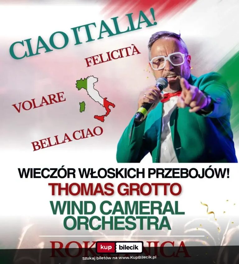 "Ciao Italia" Thomas Grotto i Wind Cameral Orchestra