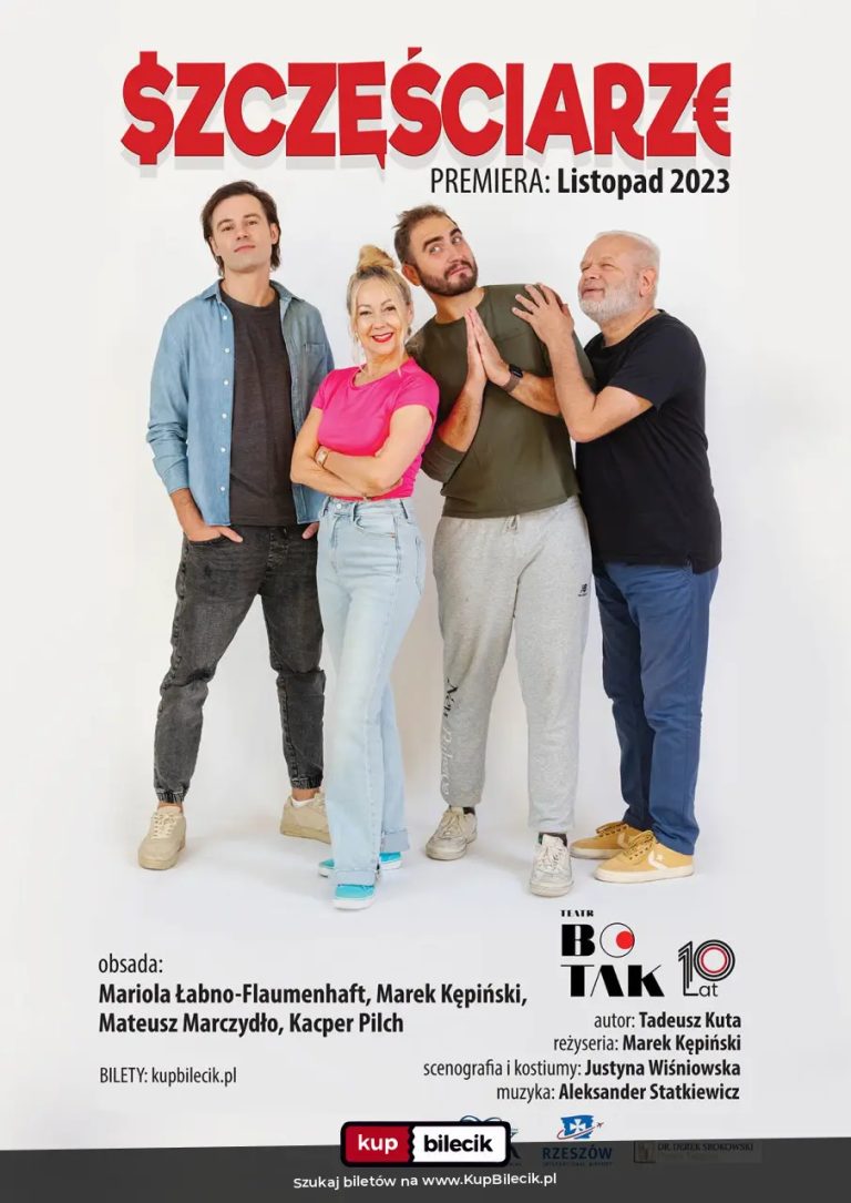 SZCZĘŚCIARZE  TEATR BO TAK