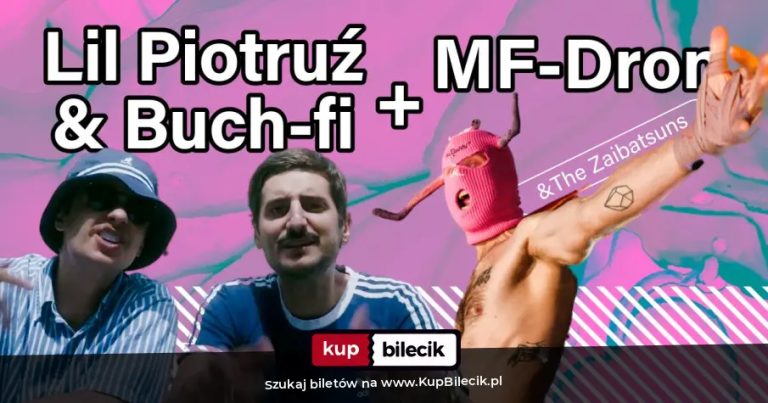 Warszawa / Koncert / Young Piotruź & Buch-fi + MF Dron & The Zaibatsuns
