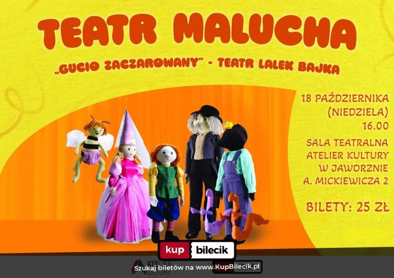 Teatr Malucha - "Gucio zaczarowany" - Teatr Lalek Bajka