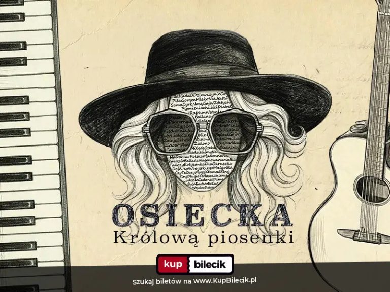 Klimatyczny recital piosenek poetyckich autorstwa Agnieszki Osieckiej