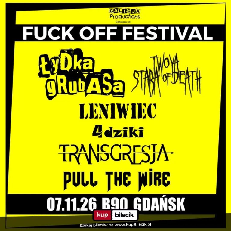 Łydka Grubasa, Pull The Wire, Twoyastara Of Death, Transgresja, 4 Dziki, Leniwiec