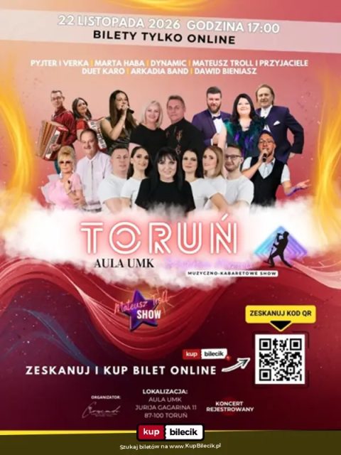Szlagierowe Marzenia- Muzyczno-kabaretowe SHOW