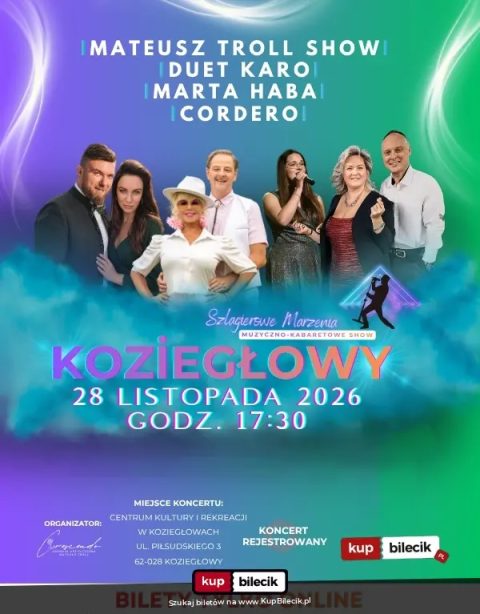 Szlagierowe Marzenia- Muzyczno-kabaretowe SHOW