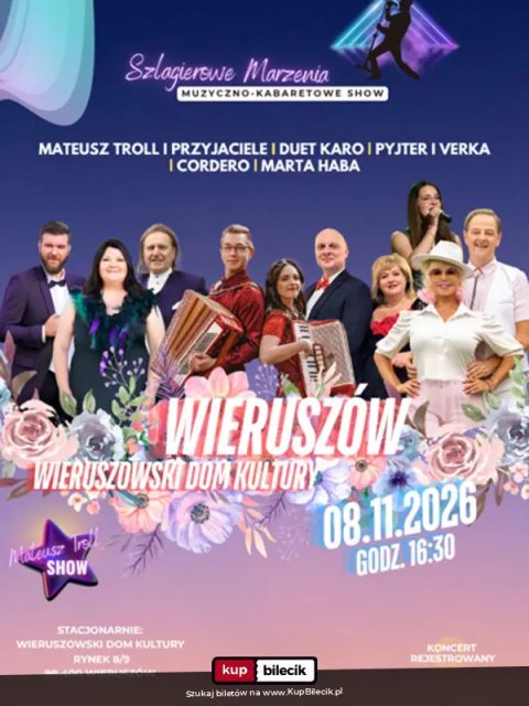 Szlagierowe Marzenia- Muzyczno-kabaretowe SHOW