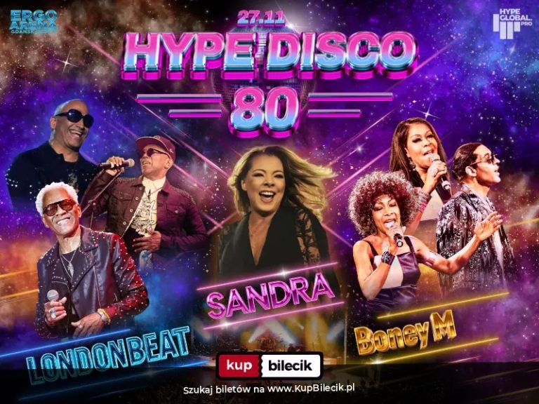 Największe wydarzenie Disco Lat 80-tych w Trójmieście!