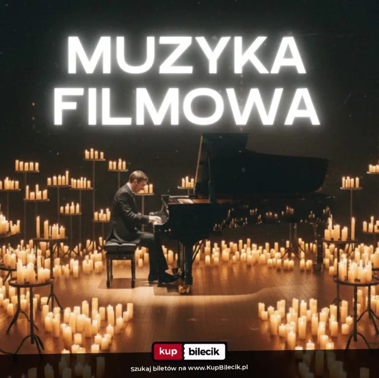 Druga część fortepianowego recitalu muzyki filmowej w blasku tysiąca świec