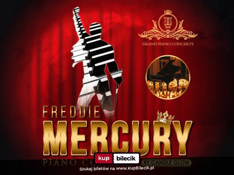 Koncert poświęcony muzyce Freddiego Mercury'ego: Freddie Mercury Solo Piano Concert By Candle Glow
