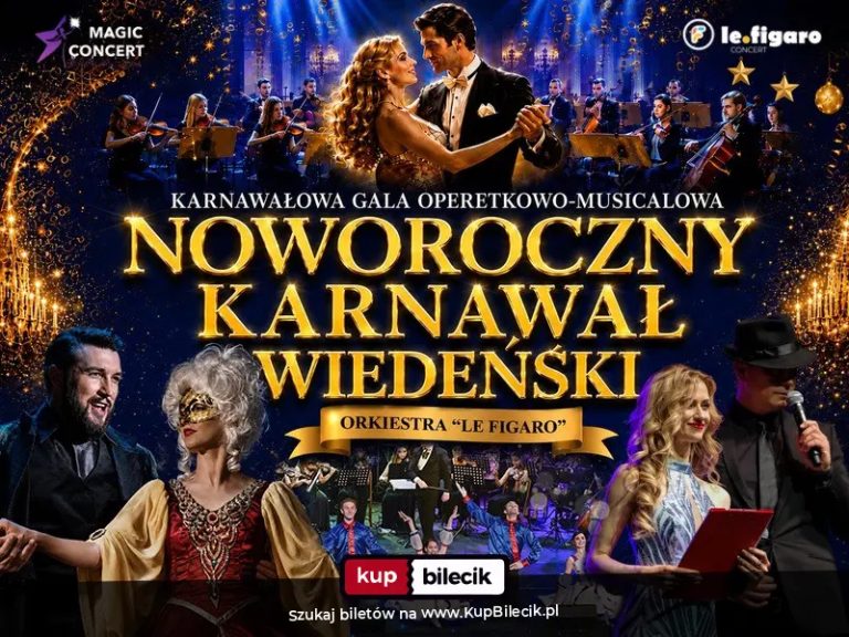 Orkiestra "Le Figaro": KARNAWAŁOWA GALA OPERETKOWO-MUSICALOWA