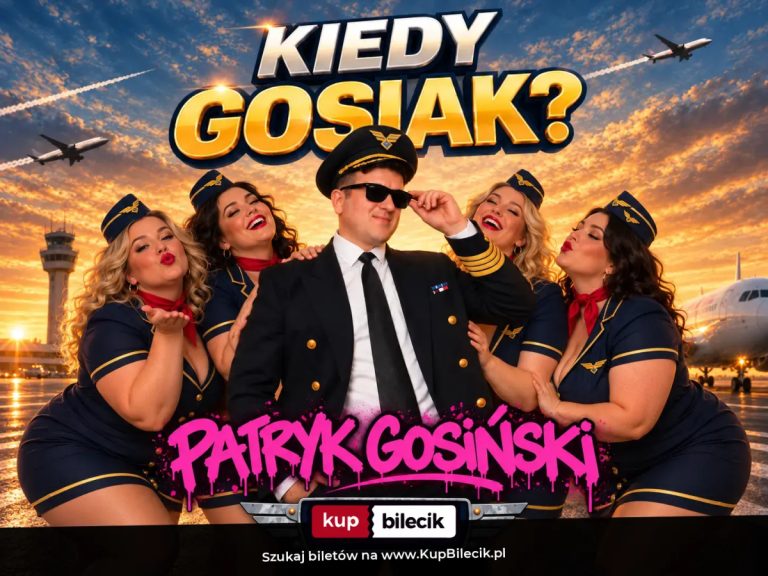 Patryk Gosiński: nowy program "Kiedy Gosiak"