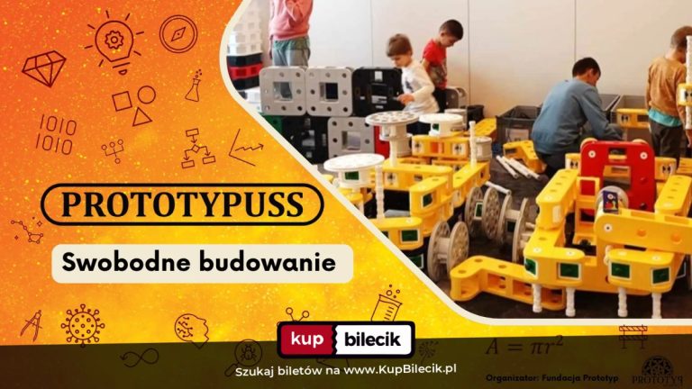 Prototypuss, zabawa klockami