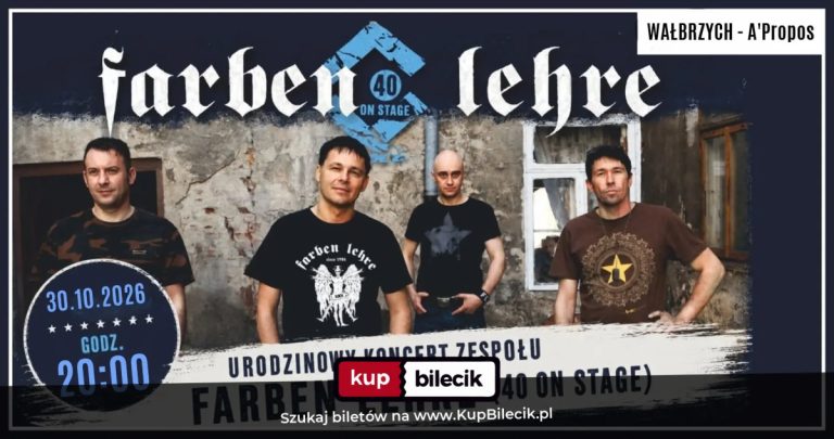 40 lecie FARBEN LEHRE + support