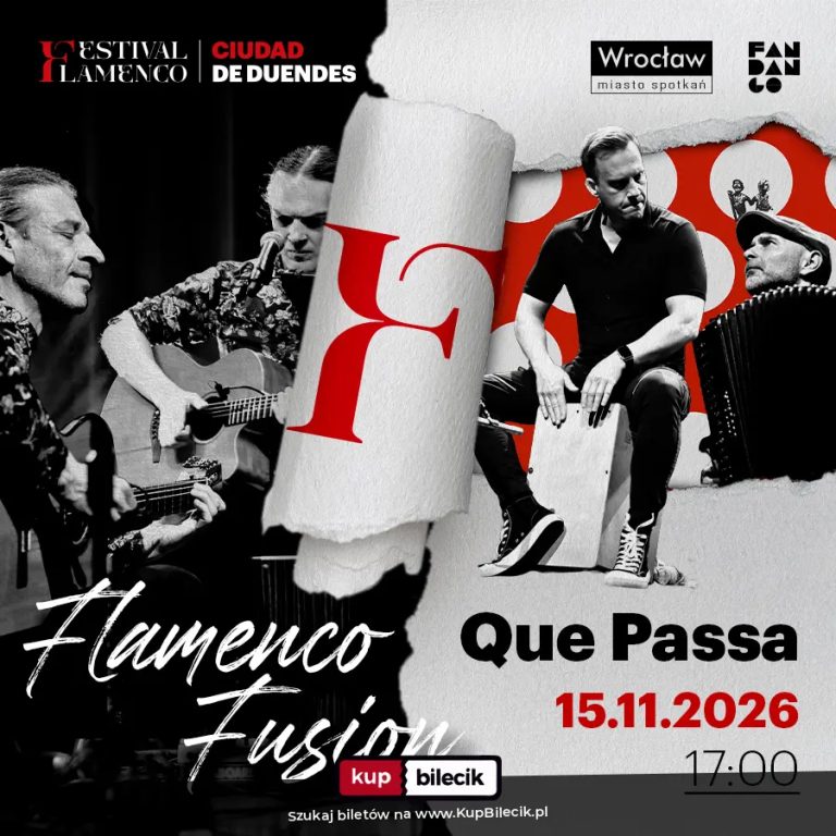 Festiwal Flamenco Miasto Krasnali: Que Passa w rytmie flamenco fusion