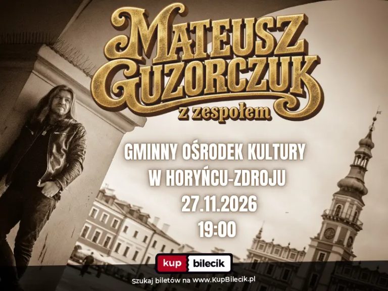 Mateusz Guzorczuk z Zespołem: Akustyczny koncert w klimacie południowego rocka