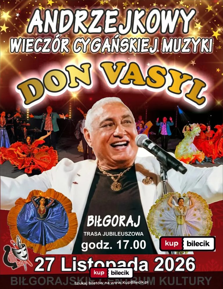 Don Vasyl i Cygańskie Gwiazdy: ANDRZEJKOWY WIECZÓR MUZYKI CYGAŃSKIEJ