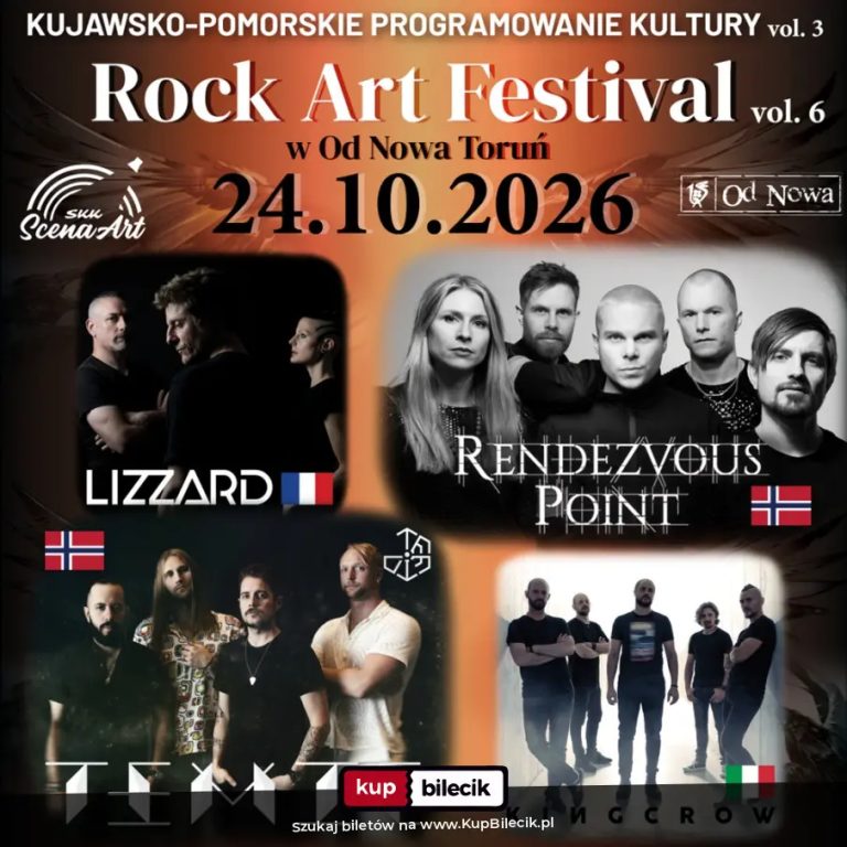 Kujawsko-Pomorskie Programowanie Kultury: Rock Art Festival vol. 6