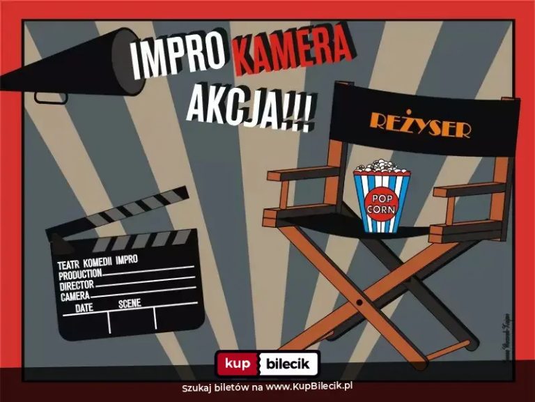 IMPRO! Kamera... akcja!: Widzowie przychodzą do teatru, żeby znaleźć się... w kinie