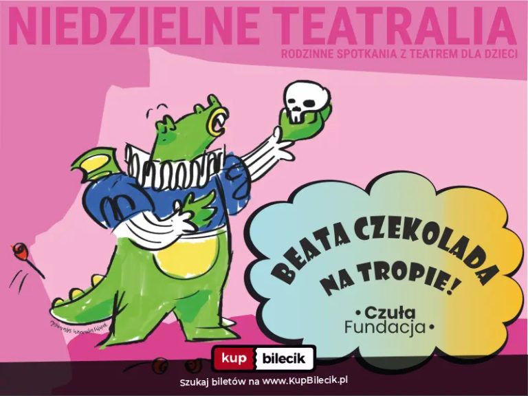 Niedzielne Teatralia: BEATA CZEKOLADA NA TROPIE! Odcinek 1. Alina Węgorz i ciasto z malinami