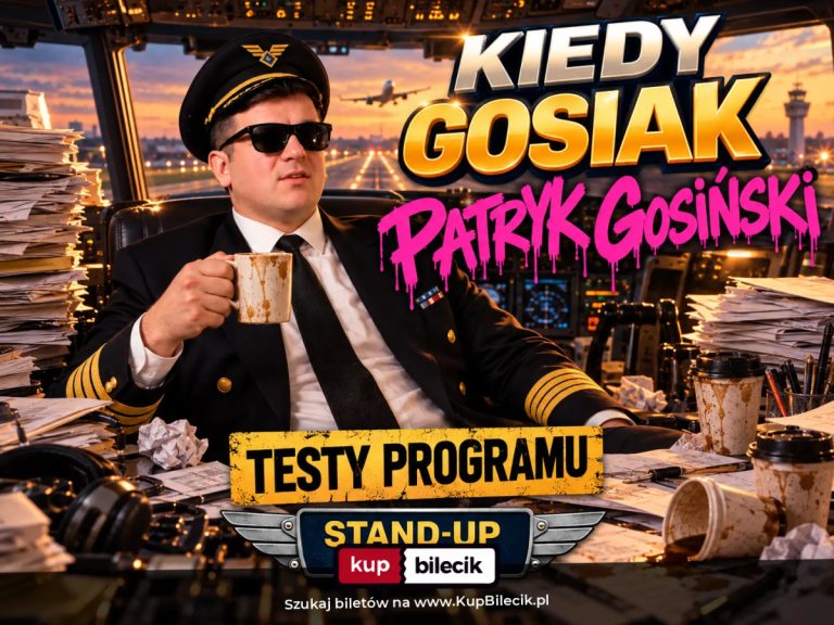 Patryk Gosiński: testy materiału " Kiedy Gosiak"