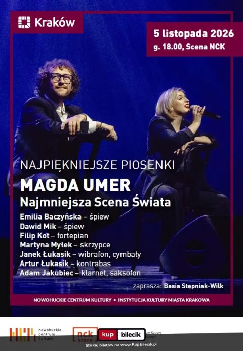Najpiękniejsze Piosenki: Magda Umer - Wystąpi Najmniejsza Scena Świata