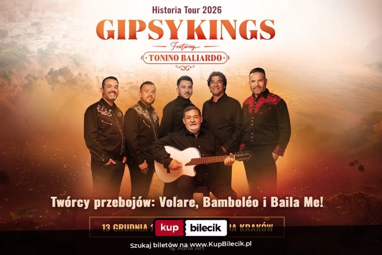 Gipsy Kings feat. Tonino Baliardo: Tonino Baliardo - Historia Tour 2026
