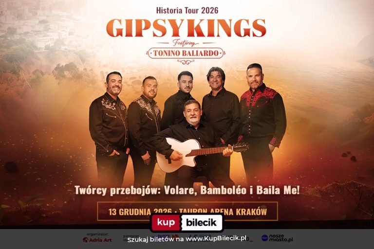 Gipsy Kings feat. Tonino Baliardo: Tonino Baliardo - Historia Tour 2026
